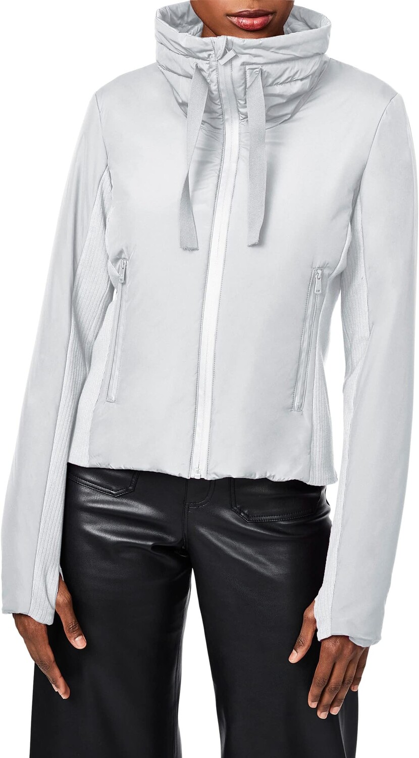 Пуховик Bernardo Fashions Recycled Softy Glam Puffer with Knit Trim, белый
Пуховик Bernardo Fashions Recycled Softy Glam Puffer with Knit Trim, белый