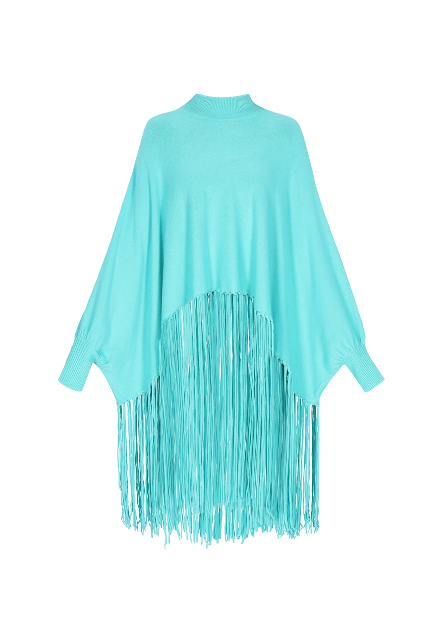 Большой свитер IZIA, бирюзовый
Большой свитер IZIA, бирюзовый