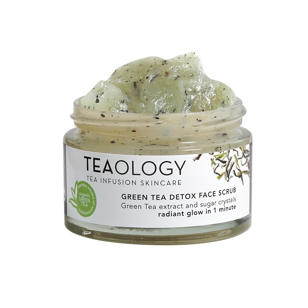 Скраб для лица green tea detox face scrub Teaology, объем 50 мл
Скраб для лица green tea detox face scrub Teaology, объем 50 мл