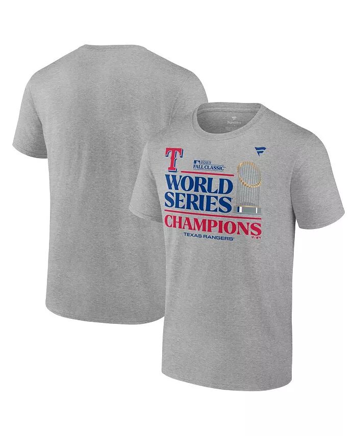 Футболка мужская Heather Gray Texas Rangers 2023 World Series Champions Locker Room Fanatics
Футболка мужская Heather Gray Texas Rangers 2023 World Series Champions Locker Room Fanatics