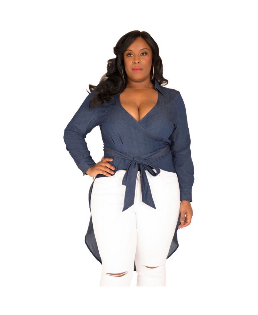 Рубашка-сарафан из тенселя с асимметричным низом большого размера с длинным швом Poetic Justice, Indigo
Рубашка-сарафан из тенселя с асимметричным низом большого размера с длинным швом Poetic Justice, Indigo