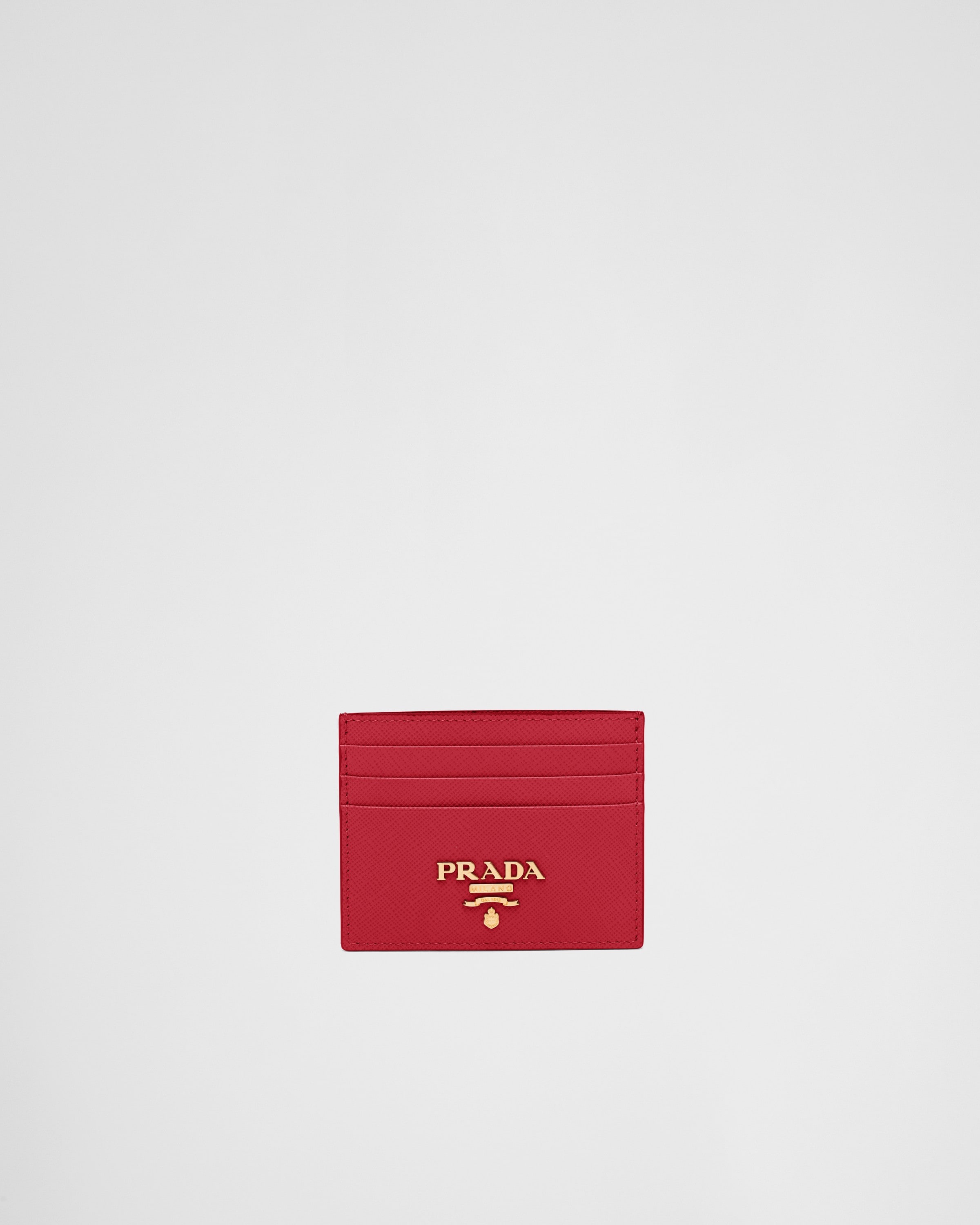 Кардхолдер из сафьяновой кожи Prada, красный
Кардхолдер из сафьяновой кожи Prada, красный