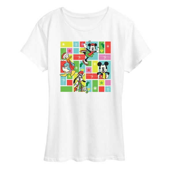 Футболка женская с новогодним принтом "Микки Маус и друзья" Disney, белый
Футболка женская с новогодним принтом "Микки Маус и друзья" Disney, белый