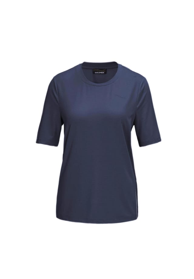 Короткий размер: спортивная рубашка со светоотражателями Goldner, синий
Короткий размер: спортивная рубашка со светоотражателями Goldner, синий