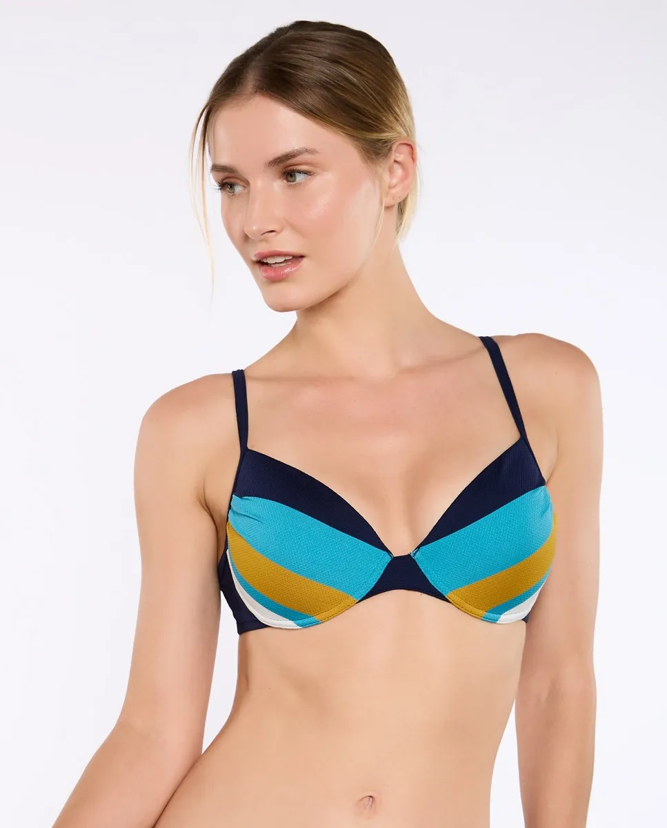 Бюстгальтер бикини YOANA на косточках из пеноматериала, чашка C, с контуром и регулируемой бретелькой Red Point, жёлтый
Бюстгальтер бикини YOANA на косточках из пеноматериала, чашка C, с контуром и регулируемой бретелькой Red Point, жёлтый