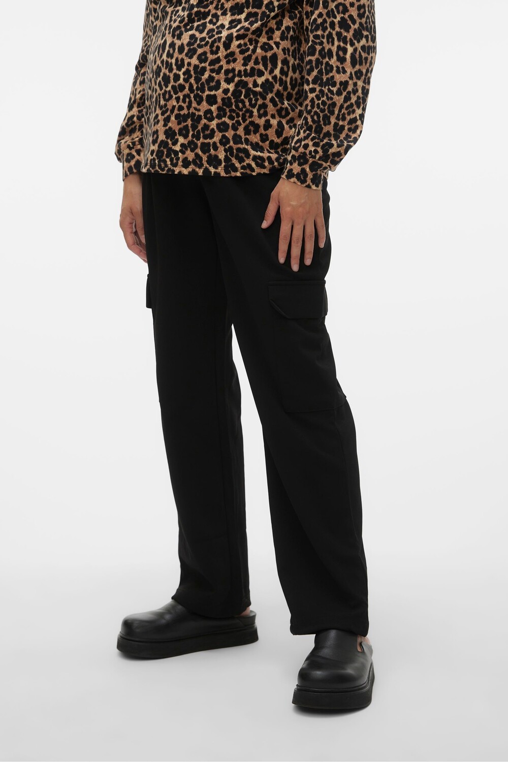 Брюки-Карго для беременных Vero Moda, черный 
Брюки-Карго для беременных Vero Moda, черный