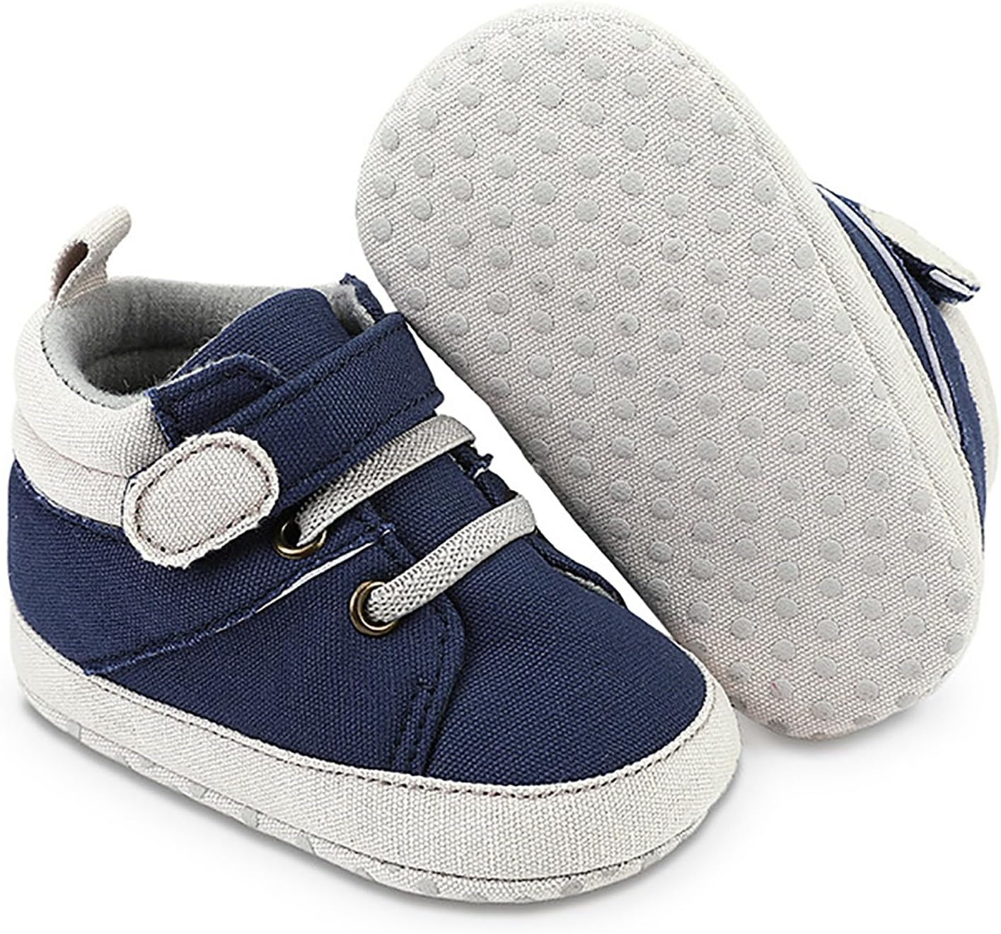 Детские кроссовки SOFMUO для мальчиков и девочек, высокие на щиколотку, из искусственной кожи, с нескользящей подошвой, мягкой резиновой подошвой, для малышей, детская обувь для униформы, A2/Canvas Navy
Детские кроссовки SOFMUO для мальчиков и девочек, высокие на щиколотку, из искусственной кожи, с нескользящей подошвой, мягкой резиновой подошвой, для малышей, детская обувь для униформы, A2/Canvas Navy