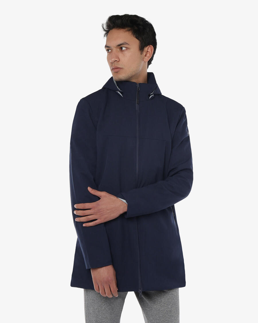 JAKED Темно-синяя синтетическая фитнес-куртка для мужчин
JAKED Темно-синяя синтетическая фитнес-куртка для мужчин