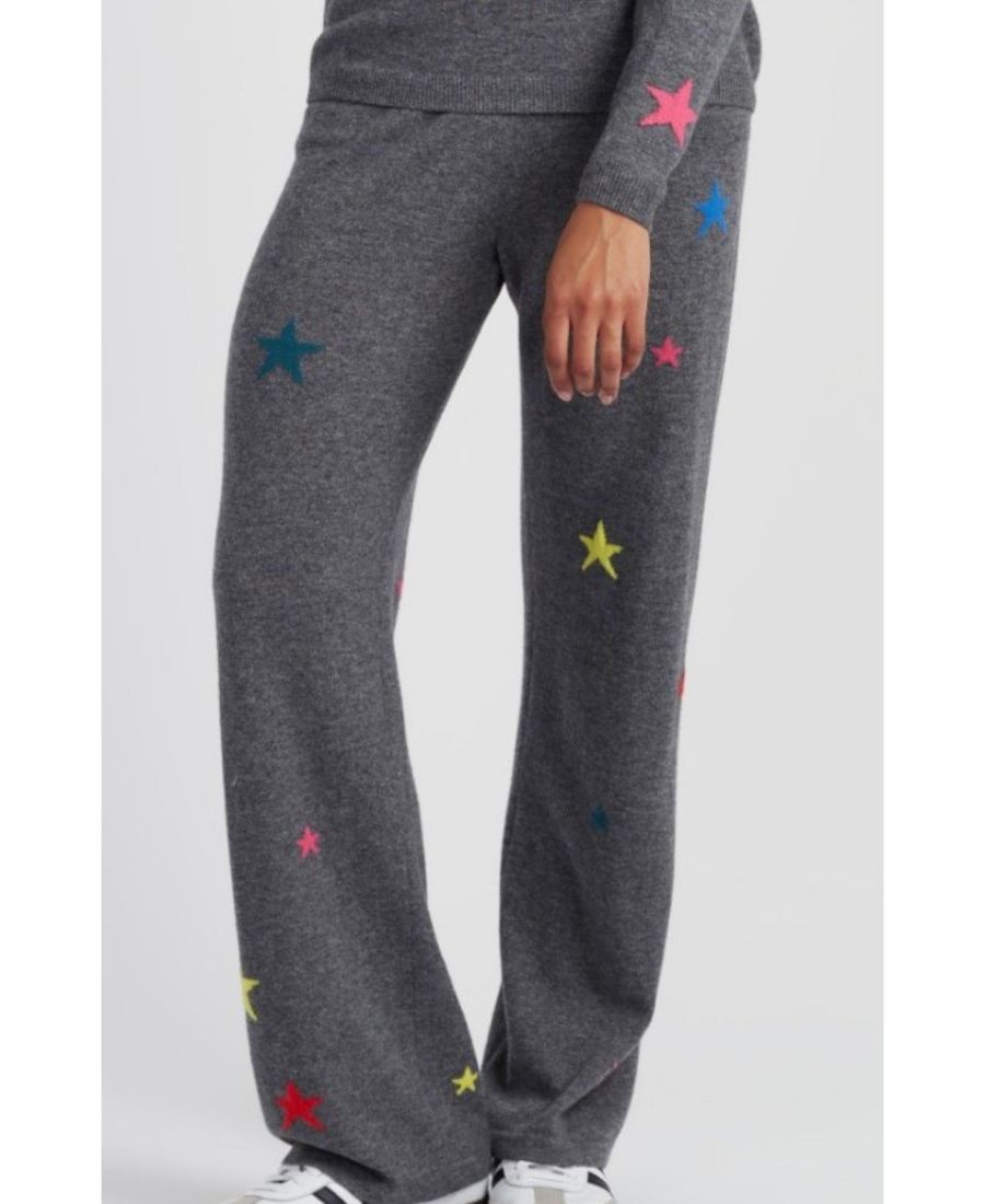 Женские спортивные брюки из шерсти и кашемира с широкими штанинами и рисунком Звезда Chinti & Parker, Grey
Женские спортивные брюки из шерсти и кашемира с широкими штанинами и рисунком Звезда Chinti & Parker, Grey