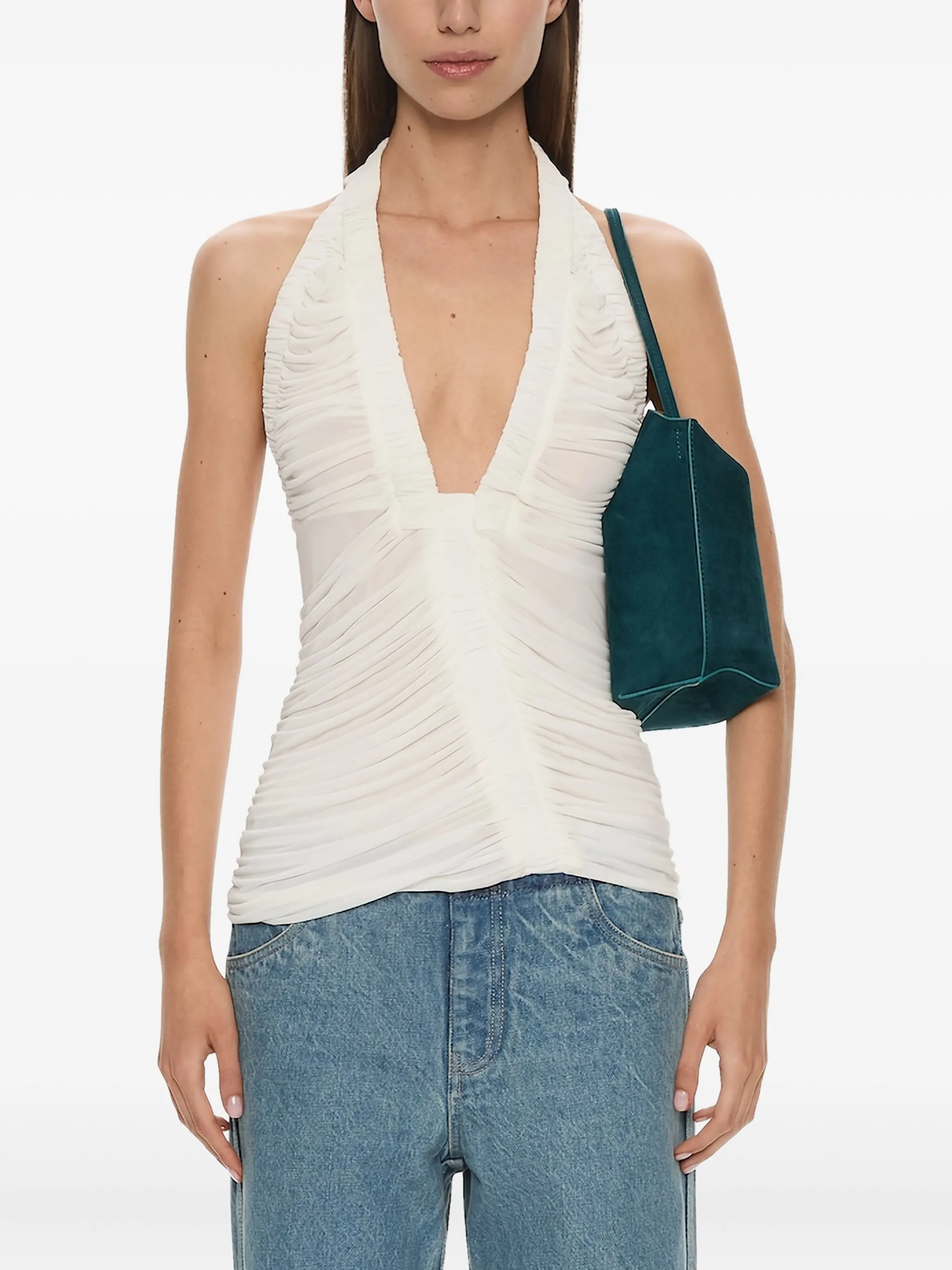 Топ Orion с оборками Christopher Esber, белый
Топ Orion с оборками Christopher Esber, белый