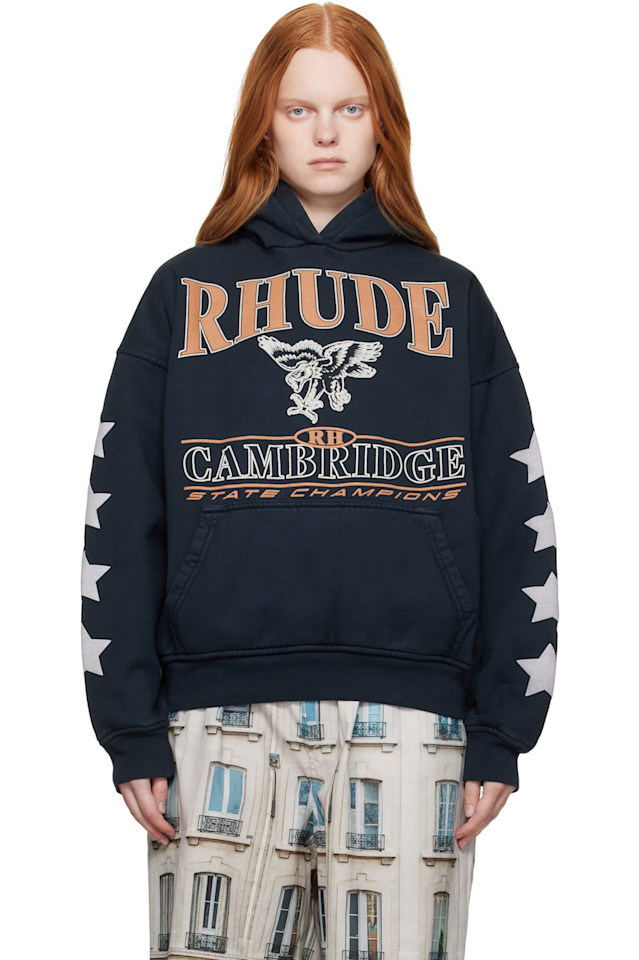 Толстовка чемпионов штата Кембридж Rhude, черный
Толстовка чемпионов штата Кембридж Rhude, черный