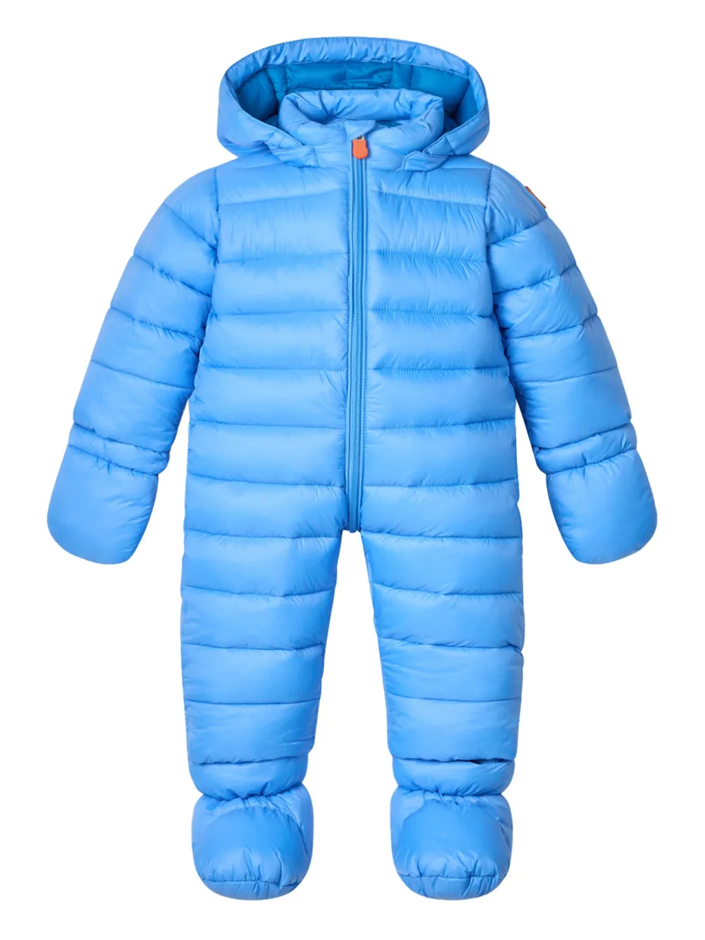 Дутый комбинезон на молнии с капюшоном Save The Duck Kids, синий
Дутый комбинезон на молнии с капюшоном Save The Duck Kids, синий