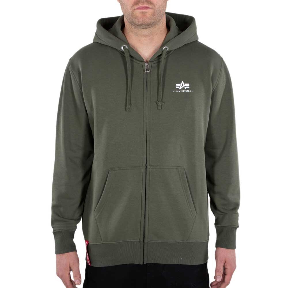 Толстовка Alpha Industries Basic SL Full Zip, зеленый
Толстовка Alpha Industries Basic SL Full Zip, зеленый