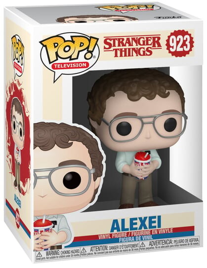 Funko POP! Очень странные дела, коллекционная фигурка, Алексей, 923 год.
Funko POP! Очень странные дела, коллекционная фигурка, Алексей, 923 год.