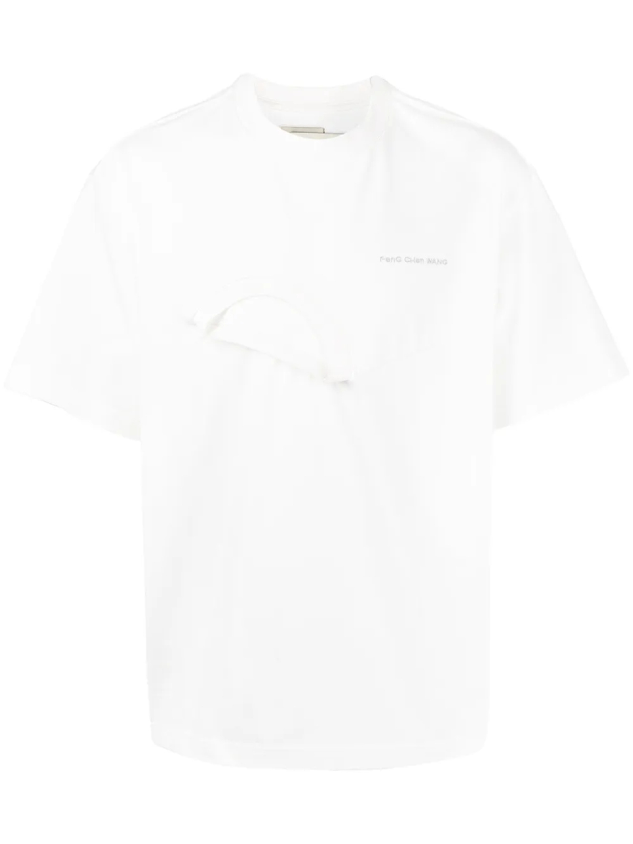 Feng Chen Wang футболка в технике пэчворк с логотипом, белый
Feng Chen Wang футболка в технике пэчворк с логотипом, белый