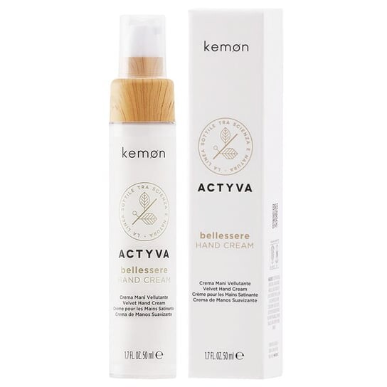 Крем для рук Kemon Actyva Bellessere Velvet 50мл 
Крем для рук Kemon Actyva Bellessere Velvet 50мл