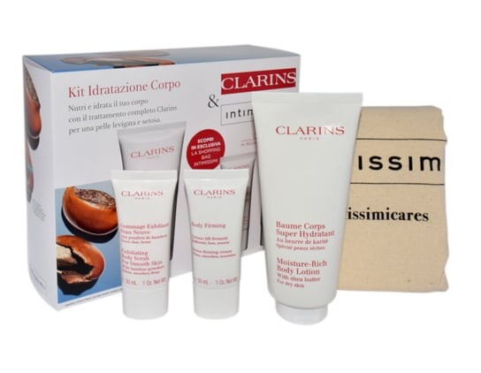 Подарочный набор уходовой косметики Clarins, 3 шт.
Подарочный набор уходовой косметики Clarins, 3 шт.