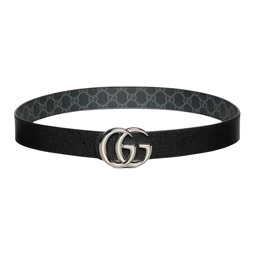 GUCCI Реверсивный ремень Gg Marmont, Black 
GUCCI Реверсивный ремень Gg Marmont, Black