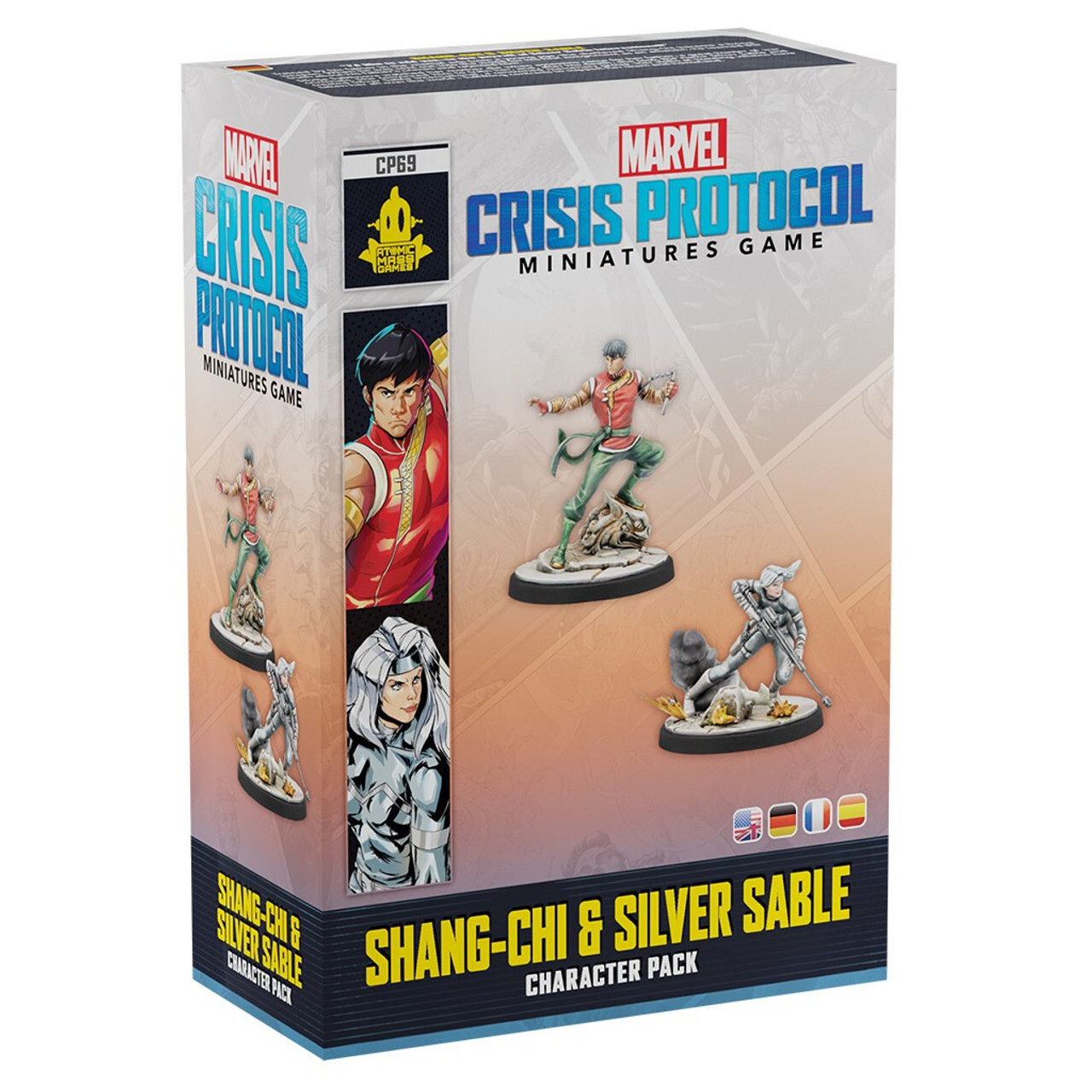 Миниатюра Marvel Crisis Protocol: Shang Chi & Silver Sable
Миниатюра Marvel Crisis Protocol: Shang Chi & Silver Sable