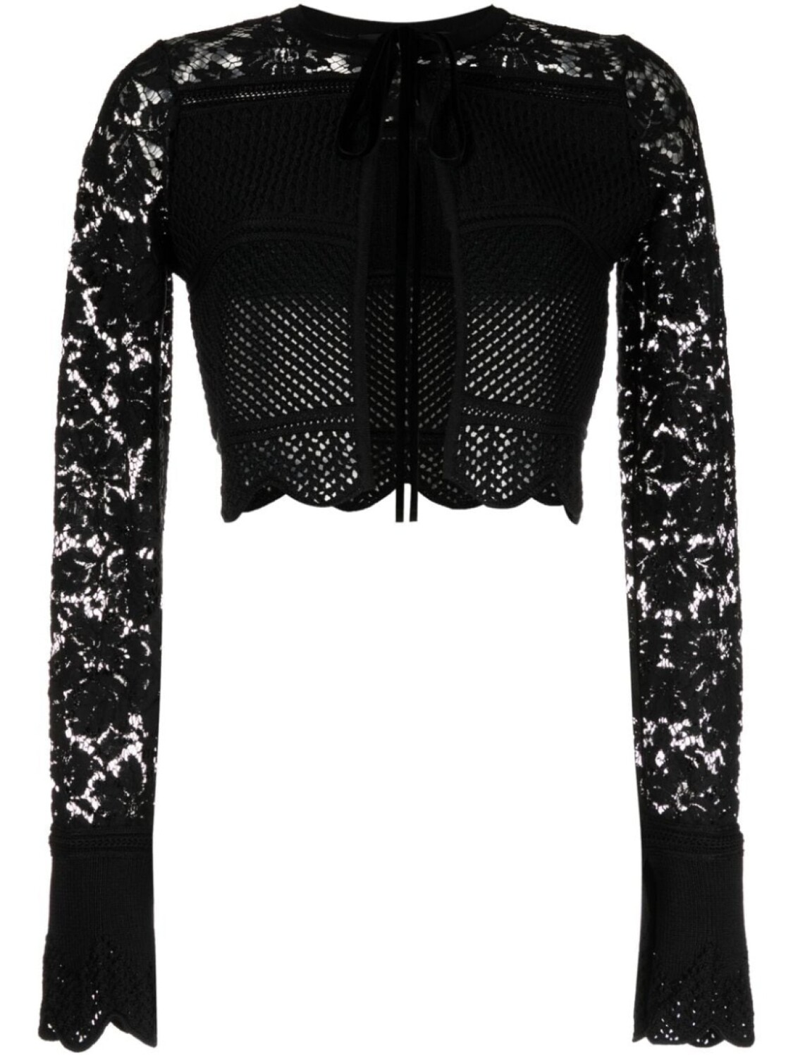 Укороченный топ рыхлой вязки Roberto Cavalli, черный
Укороченный топ рыхлой вязки Roberto Cavalli, черный