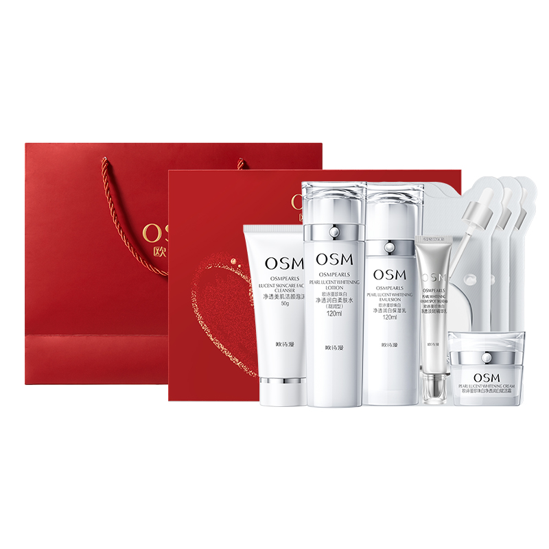 OSM Набор для ухода за кожей Pearl White Brightening Collection для осветления темных пятен, увлажнения и отбеливания
OSM Набор для ухода за кожей Pearl White Brightening Collection для осветления темных пятен, увлажнения и отбеливания
