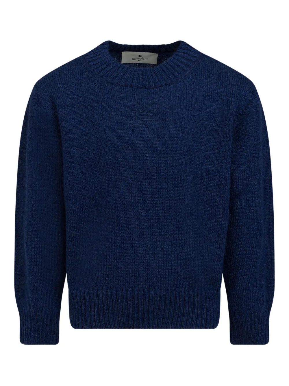 Свитер с вышитым логотипом Etro Kids, синий
Свитер с вышитым логотипом Etro Kids, синий