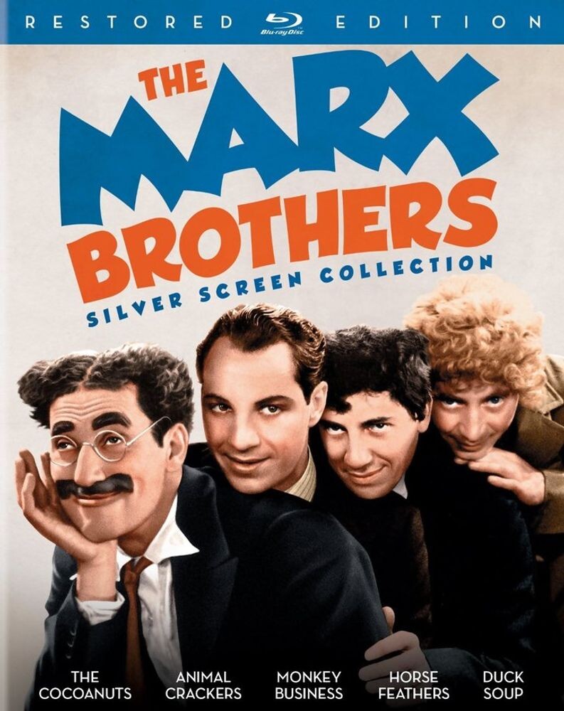 Диск Blu-ray Marx Brothers Silver Screen Collection
Диск Blu-ray Marx Brothers Silver Screen Collection