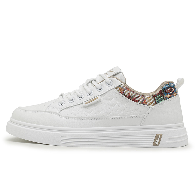 WARRIOR Slip Resistant, Abrasion Resistant, Height Increasing Low top Skateboard Shoes Men's White Khaki
WARRIOR Slip Resistant, Abrasion Resistant, Height Increasing Low top Skateboard Shoes Men's White Khaki