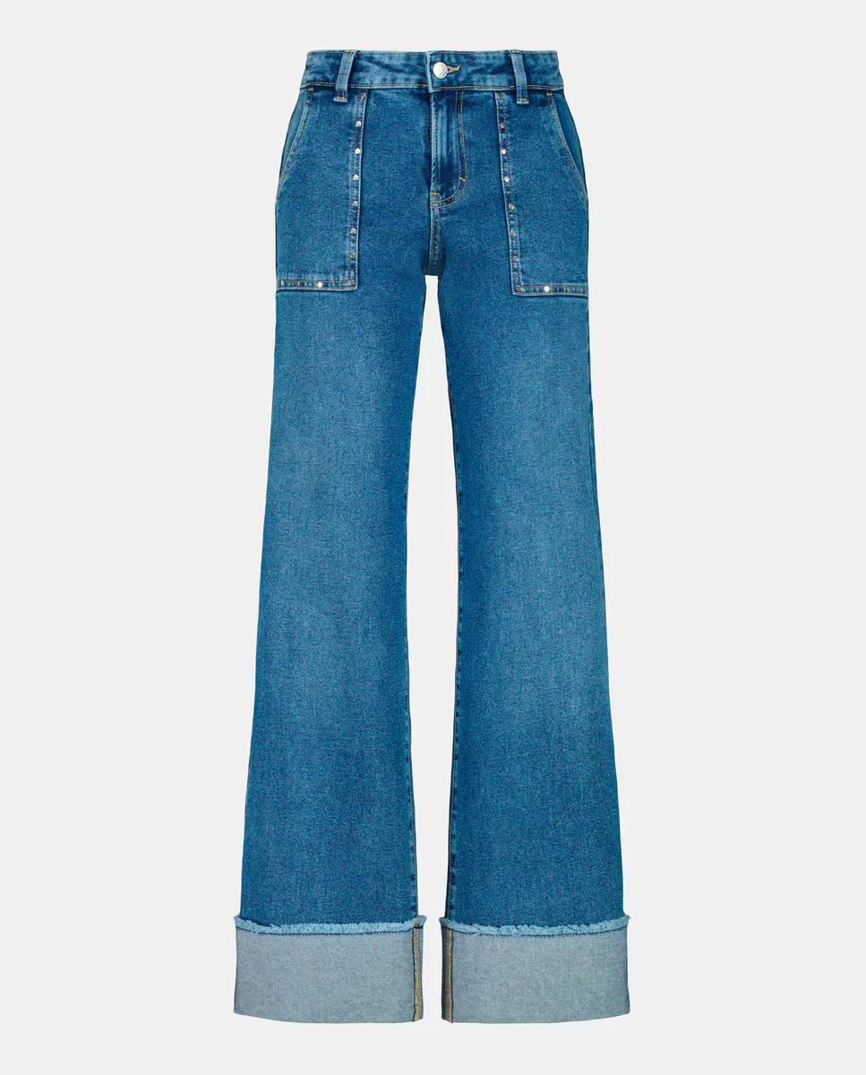 Женские брюки плотника Green Coast, индиго 
Женские брюки плотника Green Coast, индиго