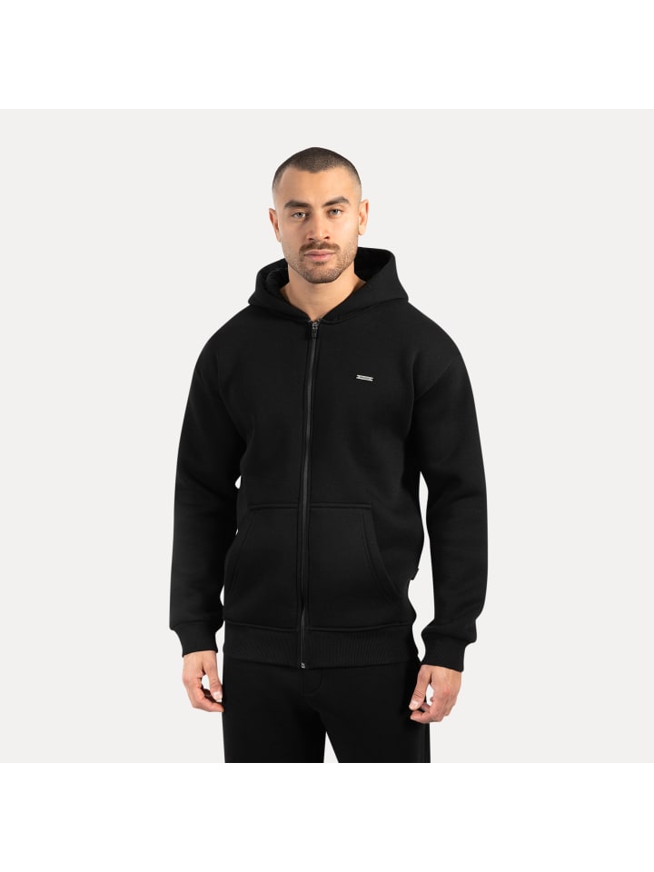 Толстовка Ilyas Zip Hoodie черного цвета SMILODOX
Толстовка Ilyas Zip Hoodie черного цвета SMILODOX