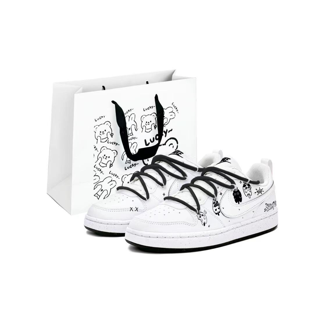 Детские кроссовки для скейтбординга Court Borough, устойчивые к истиранию, низкие, для подростков Nike, белый
Детские кроссовки для скейтбординга Court Borough, устойчивые к истиранию, низкие, для подростков Nike, белый