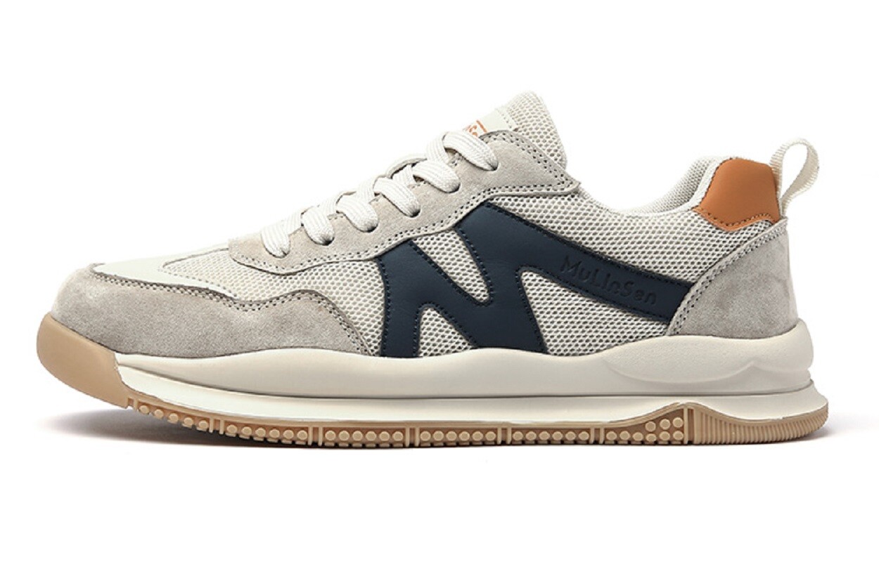 Кроссовки мужские Lifestyle Shoes Men Low-Top Mulinsen, бежевый/синий
Кроссовки мужские Lifestyle Shoes Men Low-Top Mulinsen, бежевый/синий