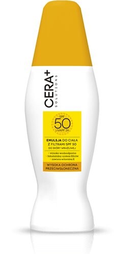 Эмульсия для тела с фильтрами SPF 50, 150 мл Cera+, Solutions, SYNOPTIS PHARMA
Эмульсия для тела с фильтрами SPF 50, 150 мл Cera+, Solutions, SYNOPTIS PHARMA