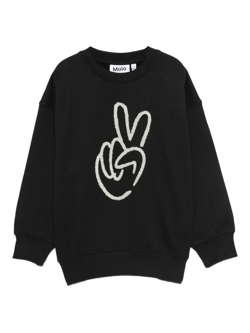 Толстовка с длинными рукавами и знаком мира Molo, черный
Толстовка с длинными рукавами и знаком мира Molo, черный