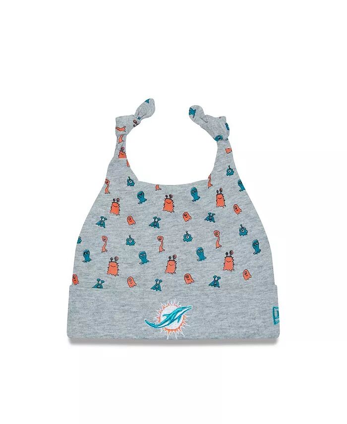 Вязаная шапка с манжетами для мальчиков и девочек цвета Heather Grey Miami Dolphins Critter New Era
Вязаная шапка с манжетами для мальчиков и девочек цвета Heather Grey Miami Dolphins Critter New Era
