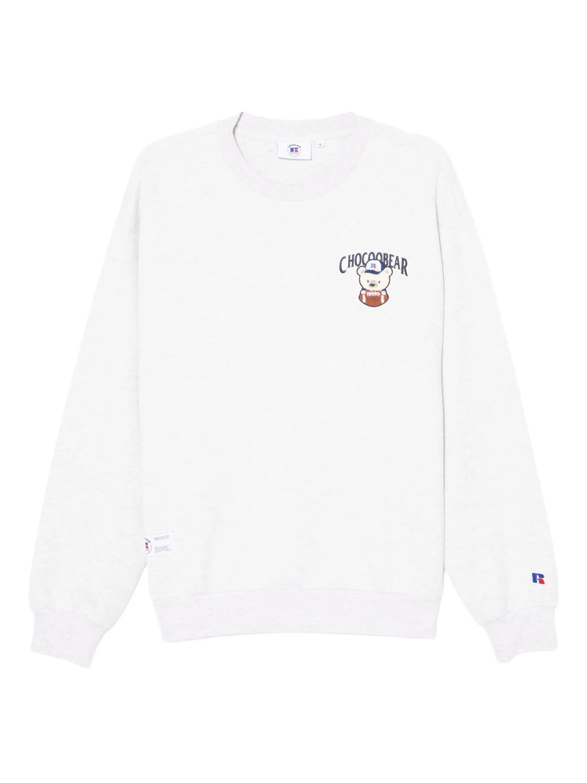 Толстовка с вышитым логотипом Chocoolate, серый
Толстовка с вышитым логотипом Chocoolate, серый