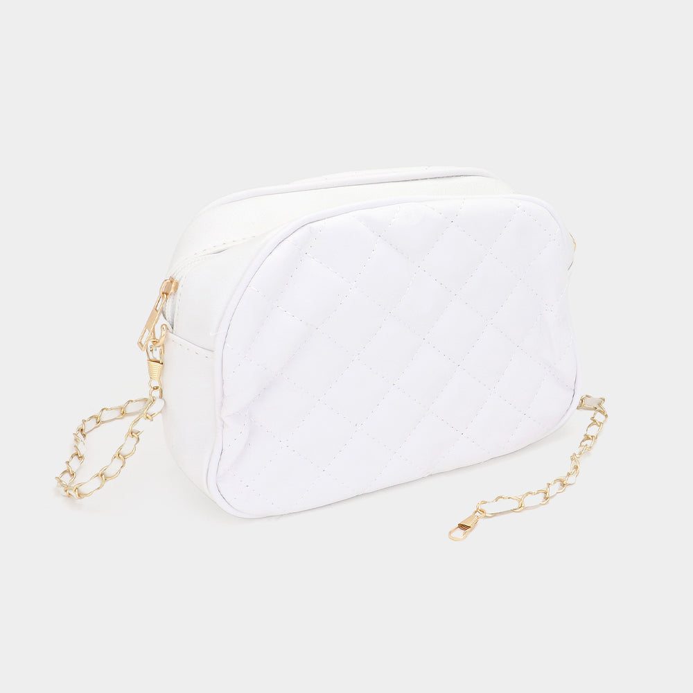 Квадратная сумка через плечо из искусственной кожи FASHNZFAB, белый
Квадратная сумка через плечо из искусственной кожи FASHNZFAB, белый