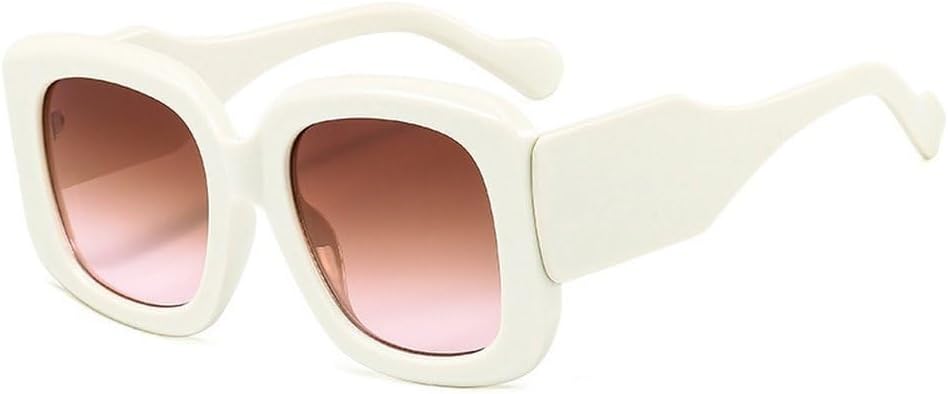 Модные большие квадратные солнцезащитные очки для женщин, винтажные очки с градиентным переходом цвета, модные солнцезащитные очки зеленого и фиолетового цвета с защитой от УФ-излучения UV400 SKFGNX, Beige Brown Pink
Модные большие квадратные солнцезащитные очки для женщин, винтажные очки с градиентным переходом цвета, модные солнцезащитные очки зеленого и фиолетового цвета с защитой от УФ-излучения UV400 SKFGNX, Beige Brown Pink