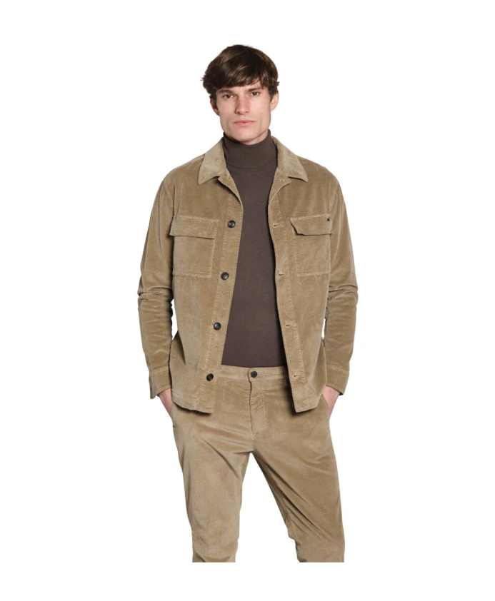 Мужская вельветовая рубашка темно-бежевого цвета Mason'S, бежевый
Мужская вельветовая рубашка темно-бежевого цвета Mason'S, бежевый