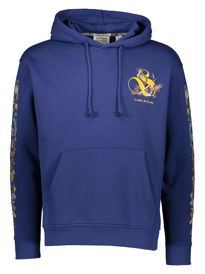 Толстовка с капюшоном Scotch & Soda, синий
Толстовка с капюшоном Scotch & Soda, синий
