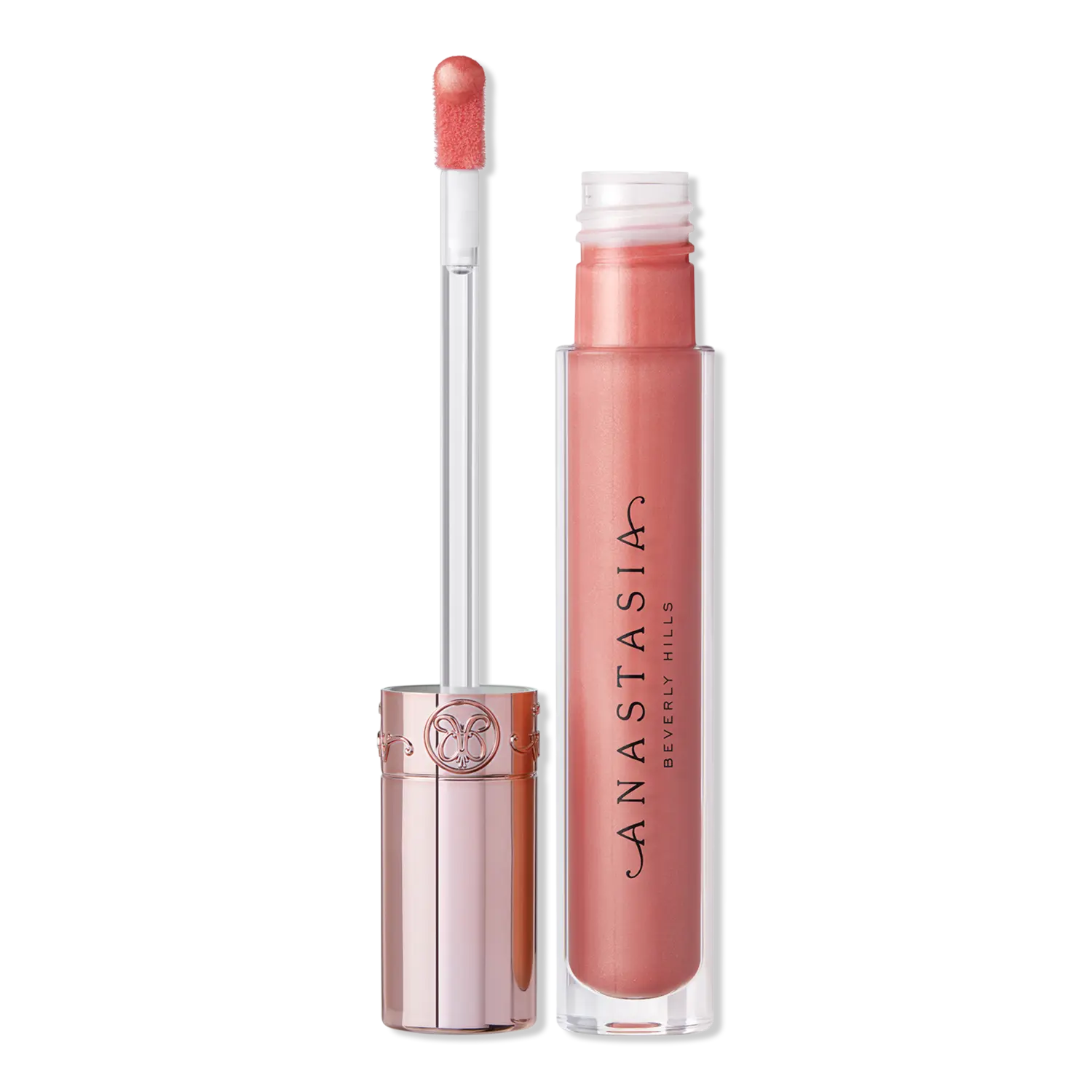 Универсальный сияющий тонирующий блеск для губ Anastasia Beverly Hills, Coral (Metallic pinky-peach with gold shimmer)
Универсальный сияющий тонирующий блеск для губ Anastasia Beverly Hills, Coral (Metallic pinky-peach with gold shimmer)