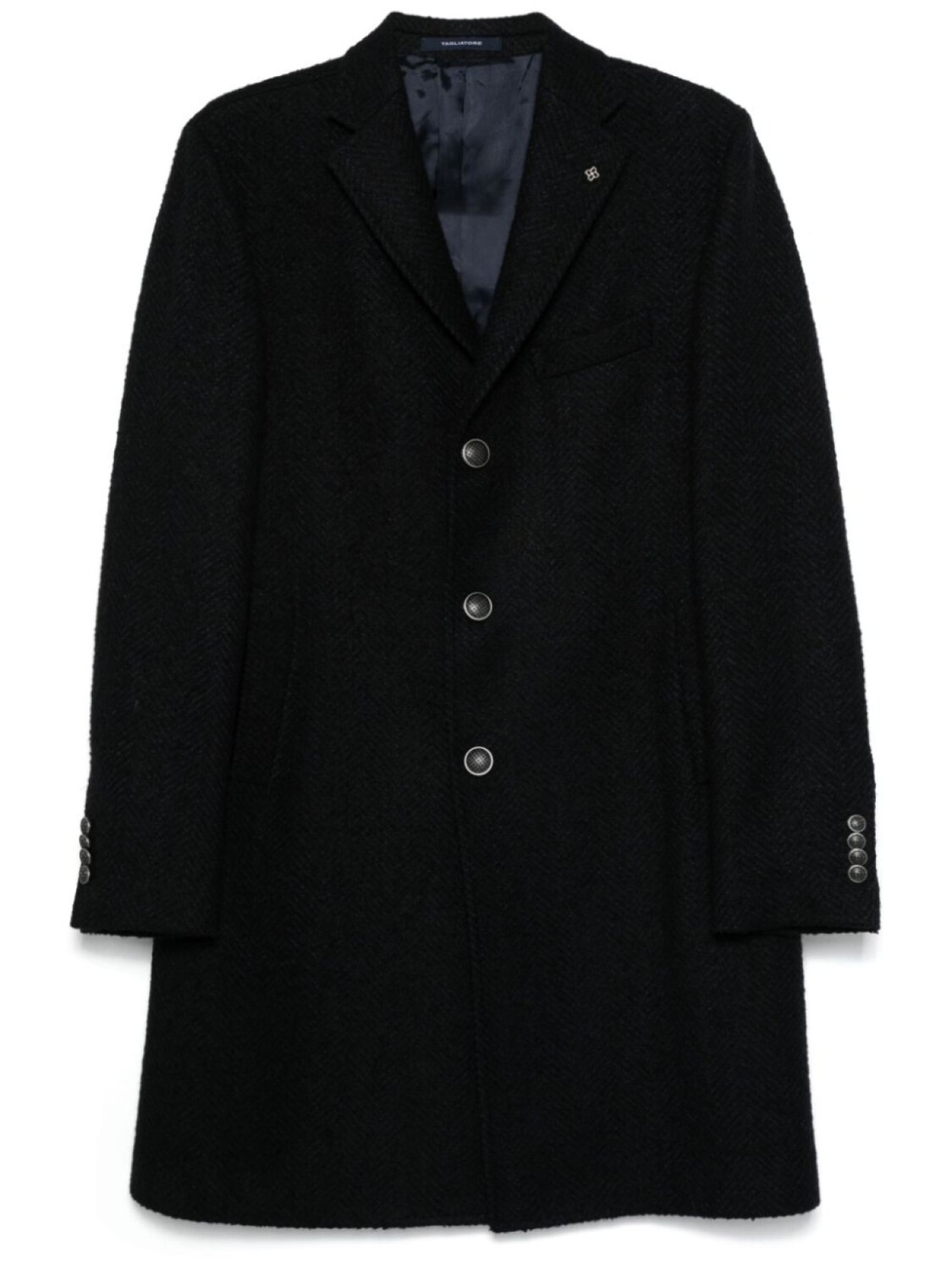 Tagliatore пальто с узором в елочку, синий
Tagliatore пальто с узором в елочку, синий