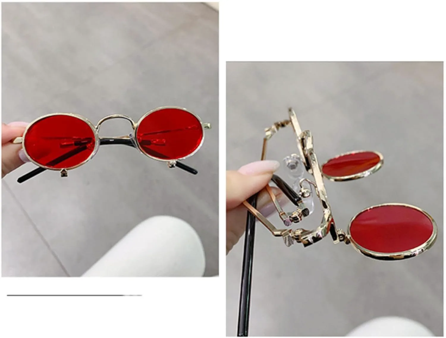 Солнцезащитные очки в стиле стимпанк для мужчин, маленькая металлическая оправа, женские ретро-очки с защитой от УФ-излучения UV400 TOIPASTN, C1gold-black
Солнцезащитные очки в стиле стимпанк для мужчин, маленькая металлическая оправа, женские ретро-очки с защитой от УФ-излучения UV400 TOIPASTN, C1gold-black