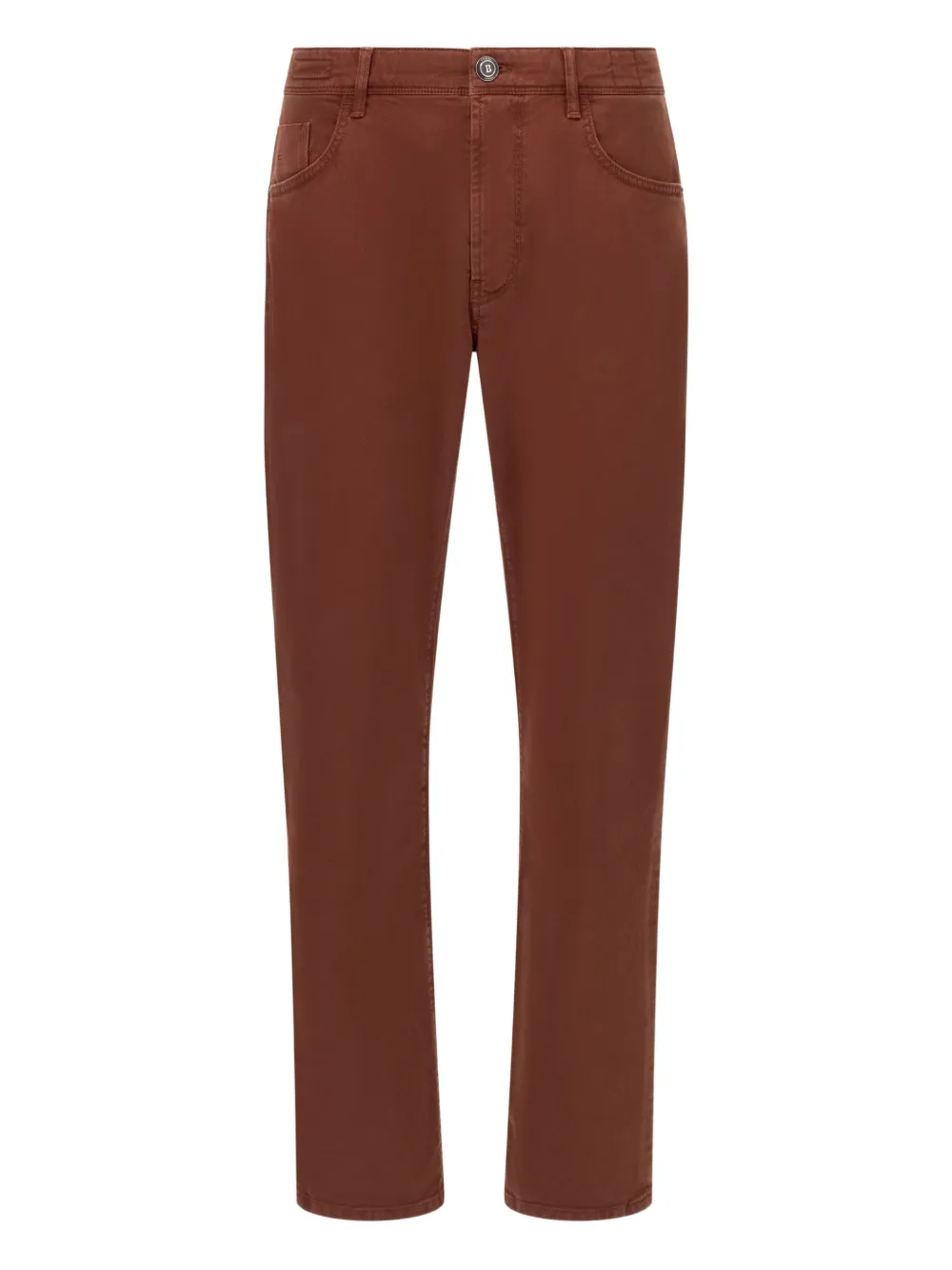 Джинсы из эластичного хлопка и тенсела Boggi Milano, коричневый 
Джинсы из эластичного хлопка и тенсела Boggi Milano, коричневый