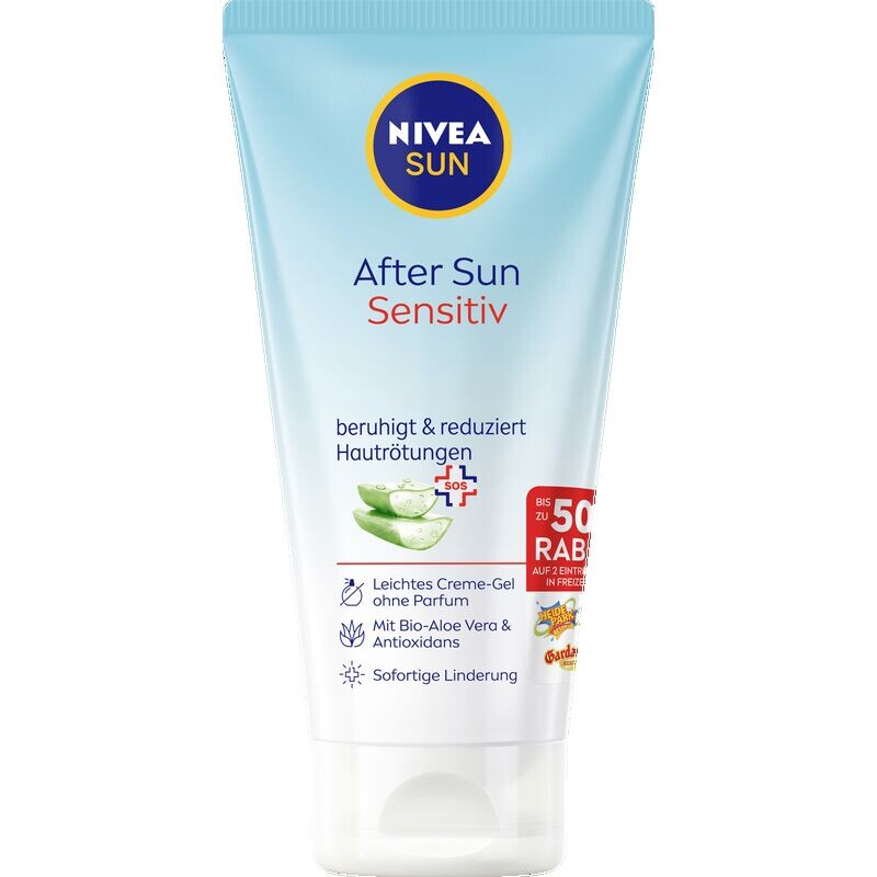 Крем-гель после загара для чувствительной кожи NIVEA, 175 ml
Крем-гель после загара для чувствительной кожи NIVEA, 175 ml