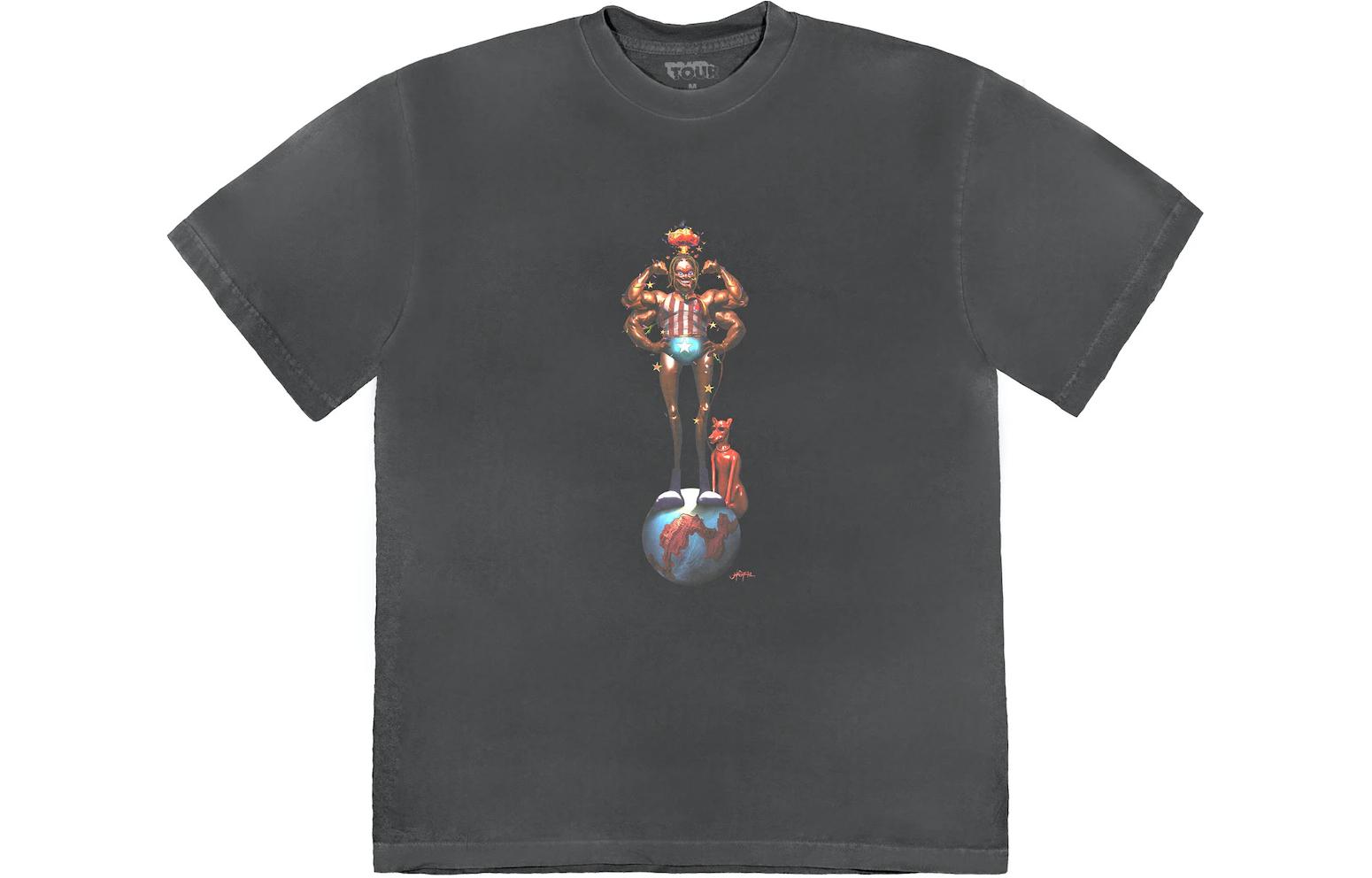 Футболка Utopia Is In Seattle Travis Scott, темно-серый
Футболка Utopia Is In Seattle Travis Scott, темно-серый