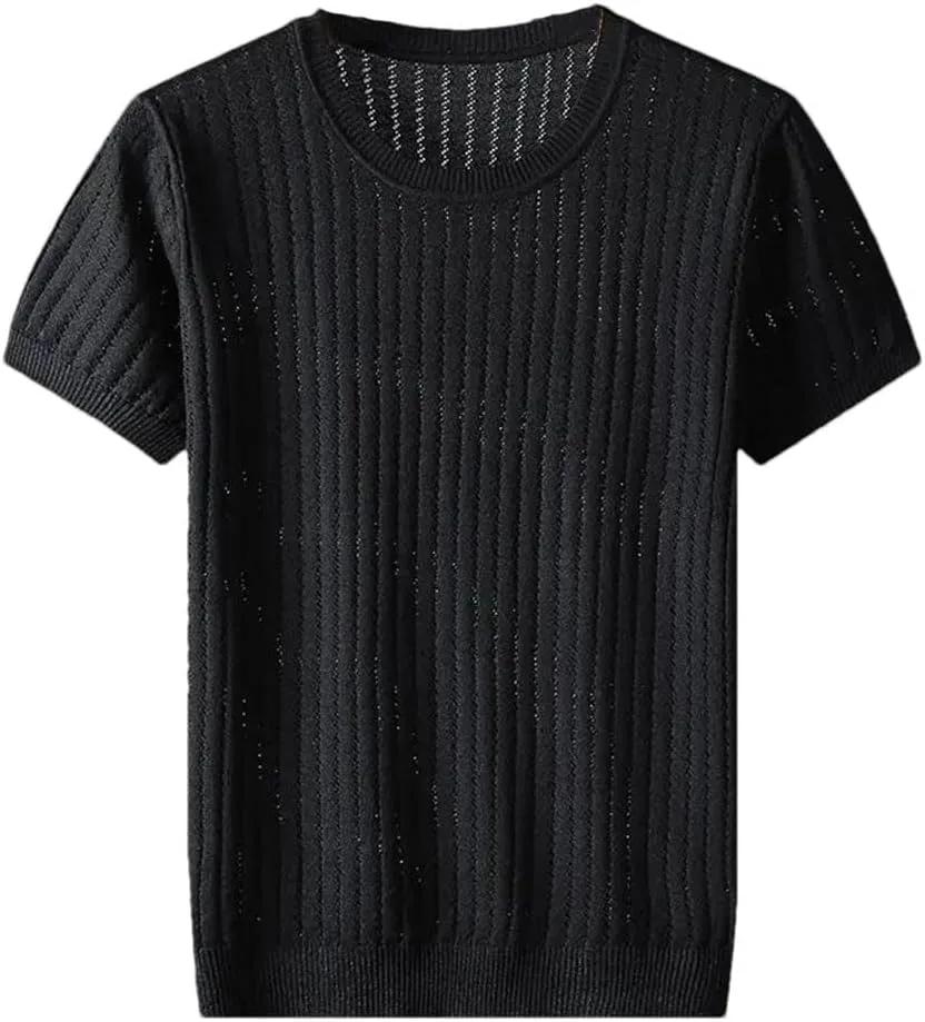 Мужской пуловер с коротким рукавом
Мужской пуловер с коротким рукавом