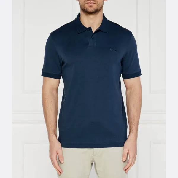 Рубашка поло стандартного кроя Boss, синий
Рубашка поло стандартного кроя Boss, синий