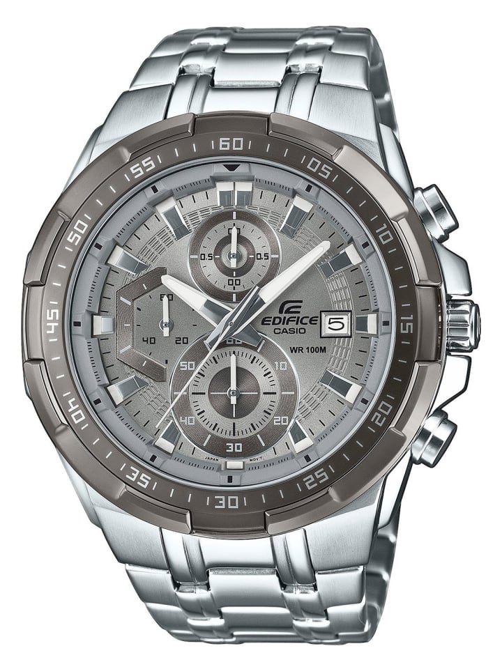 Casio Мужские часы Edifice, серый антрацит/серебристый
Casio Мужские часы Edifice, серый антрацит/серебристый