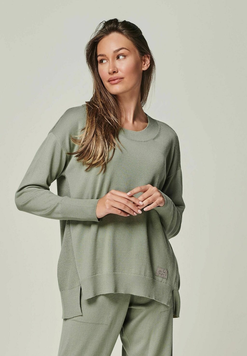 Джемпер You Look Perfect, темно-зеленый 
Джемпер You Look Perfect, темно-зеленый